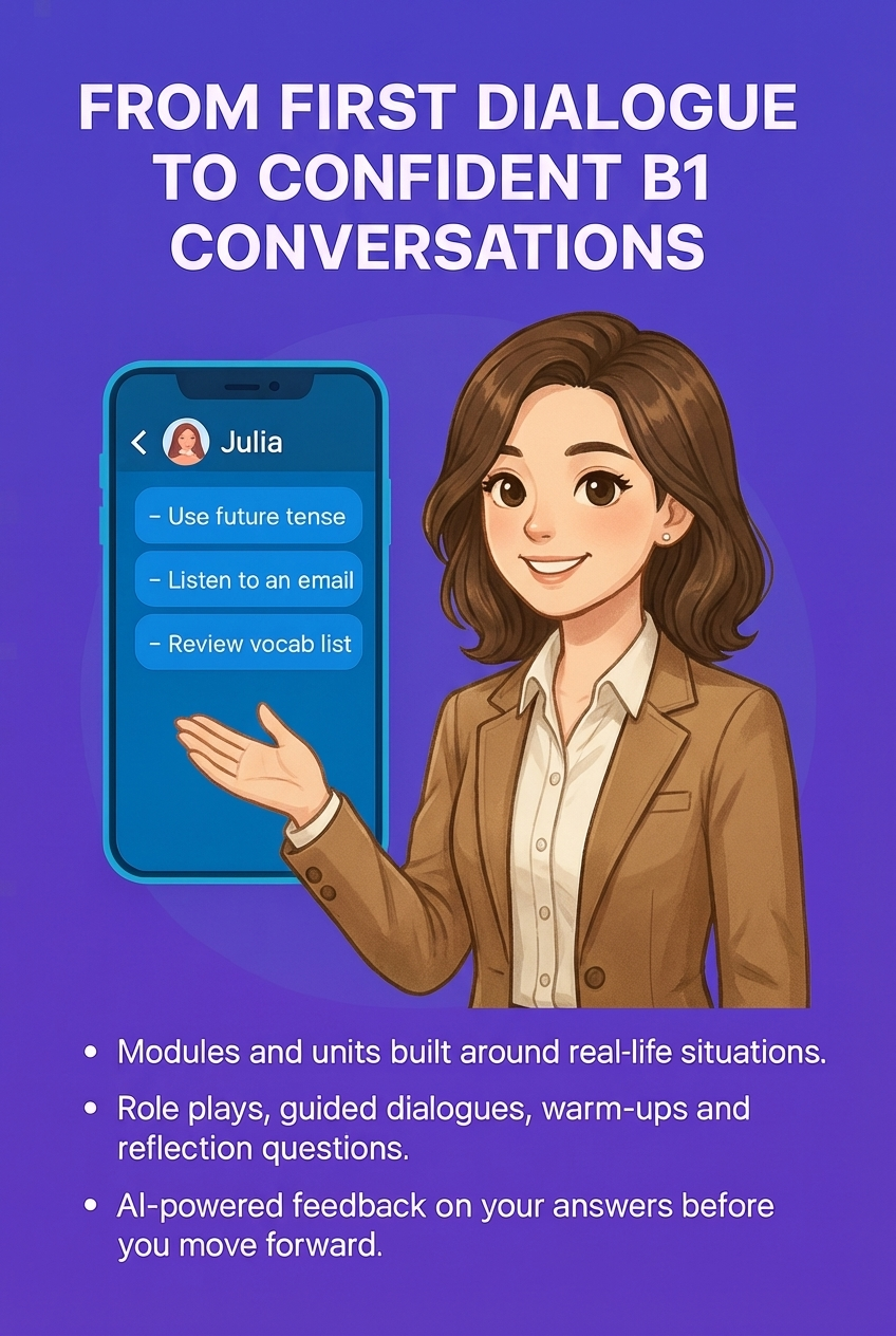 Icon for guided Course Mode to B1