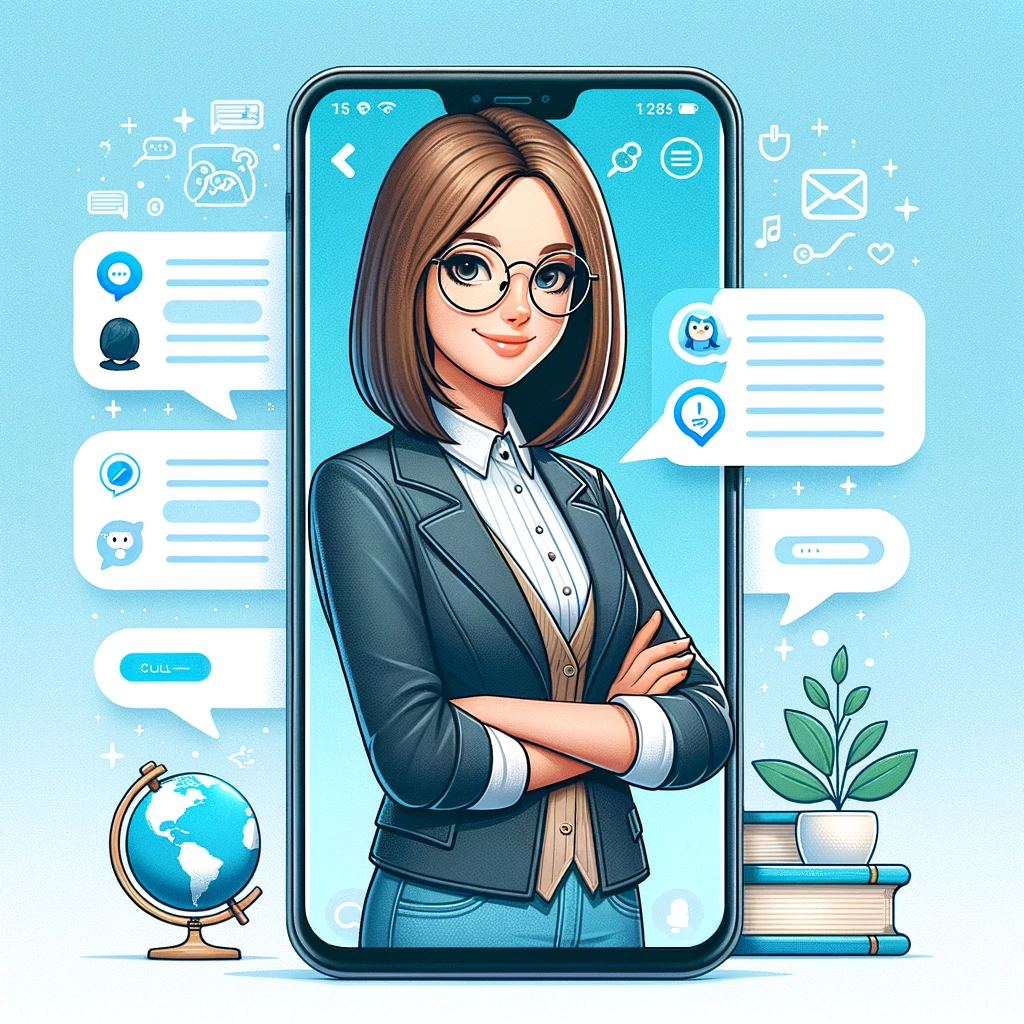 Julia Telegram bot engaging in AI conversation